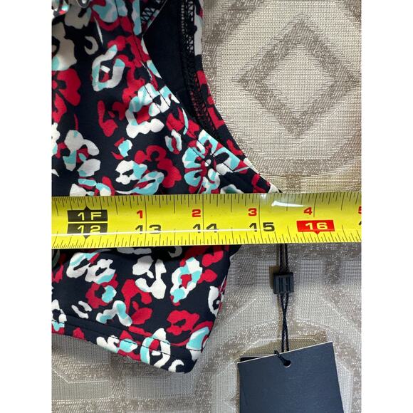 Tommy Hilfiger Swim Top Women’s Size‎ L Floral Print Bikini Tankini NWT - Picture 5 of 6